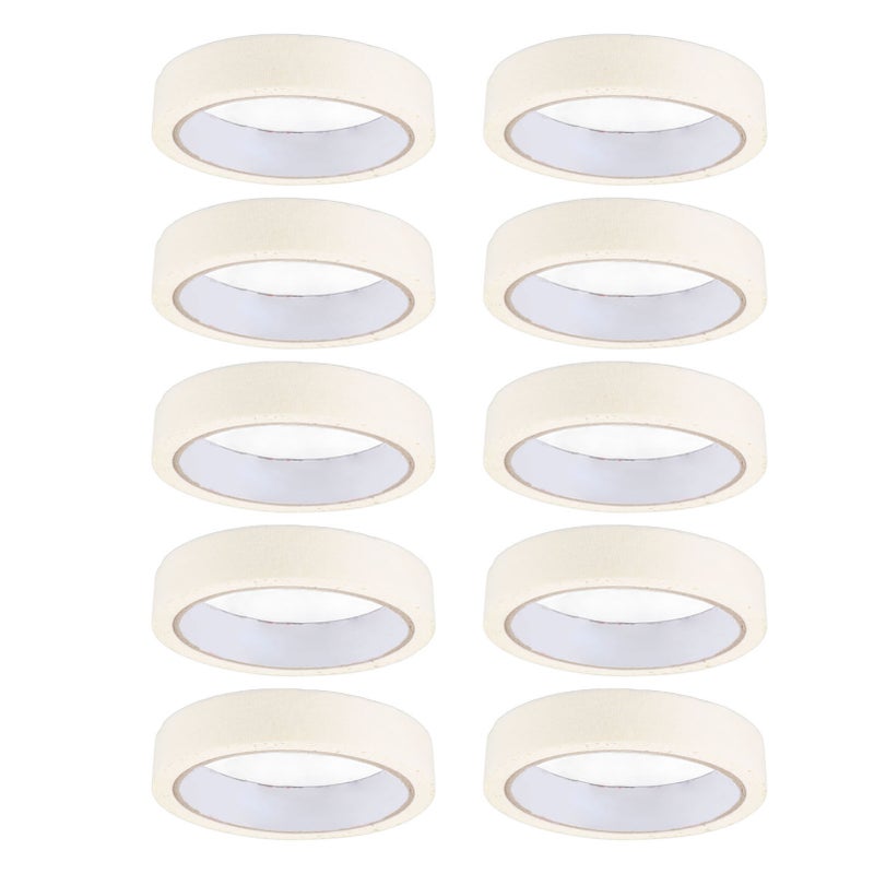White Painters Tape: 2-Inch Wide White Masking Tape - Easy To Peel Off No Residue Craft Tape For Home Painting, DIY Crafting And Labeling Projects - Image 5