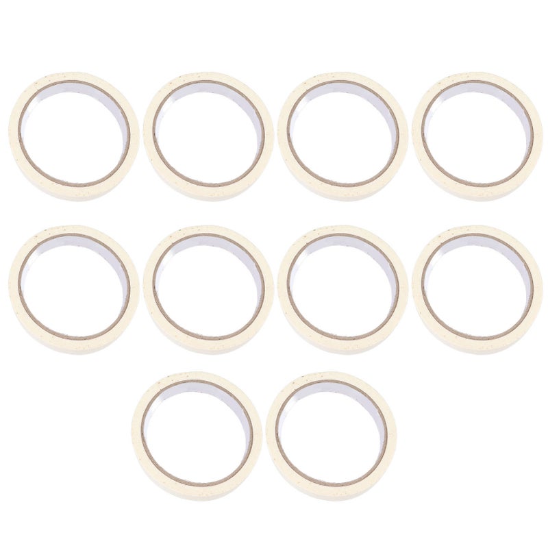 White Painters Tape: 2-Inch Wide White Masking Tape - Easy To Peel Off No Residue Craft Tape For Home Painting, DIY Crafting And Labeling Projects - Image 2