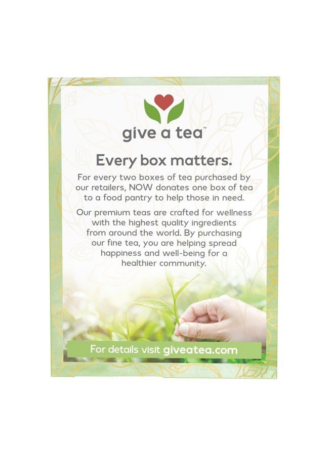 now Foods, Certified Organic Green Tranquility Tea, Decaf Green with Lemon Myrtle, Non-GMO, Premium Unbleached Tea Bags with No-Staples Design, 24-Count - Image 5