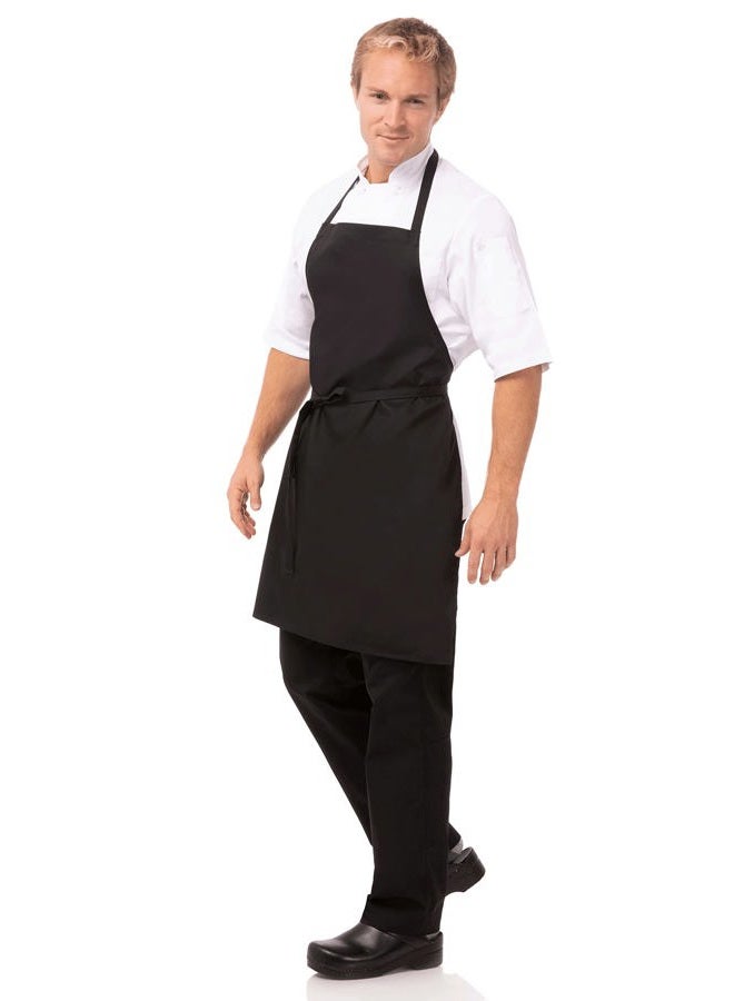 Chef Works Bib Apron, Black, One Size, APKBL-BLK-0, Apkblblk0 - Image 2