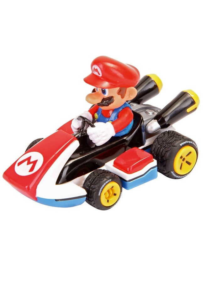 Carrera Pull & Speed 15813016 Official Licensed Kids Toy Car Pull Back Vehicle for Ages 3 and Up - Mario Kart Mario/Wild Wing Mario/Mach 8 Mario - Image 2