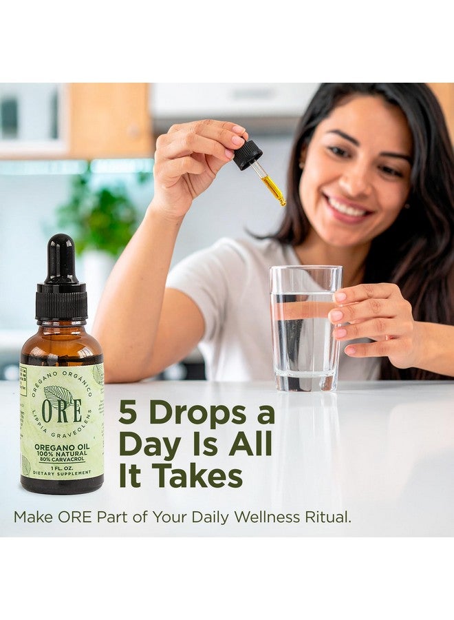 ORE Oregano Oil 100% Natural 80% Carvacrol 1 oz - Image 3