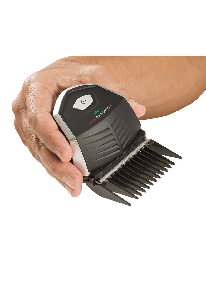 مانجرومير - مجموعة MANGROOMER™ Ultimate PRO لقص الشعر ذاتيًا مع بطارية Lithium MAX™ Power، وماكينات قص الشعر، وماكينات تشذيب الشعر، ومقاومة للماء لتوفير المال! - Image 1
