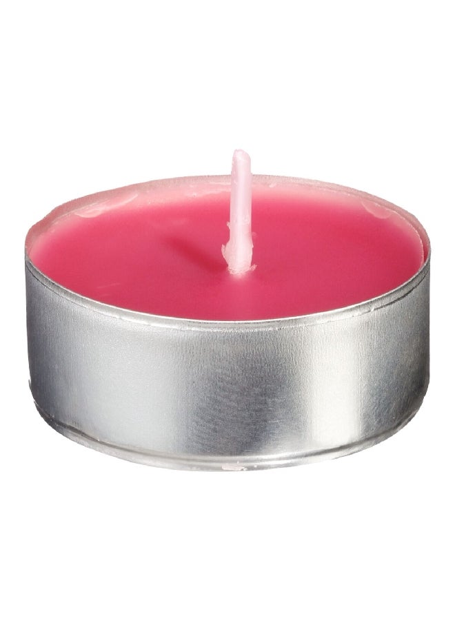 atmosphera Nina 30-Piece Long Lasting Aroma Rose Scented Candle Set Pink 350 g 103156  - Image 1