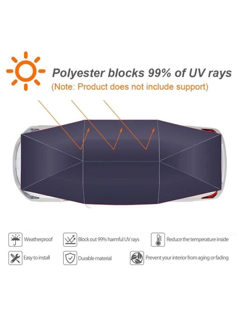 2.1 × 4.2 متر غطاء سيارة خارجي مقاوم للماء خيمة من القماش للحماية من الأشعة فوق البنفسجية قابلة للطي قماش القنب الشمسي - pzsku/ZB541718AA47AD3528F2EZ/45/_/1712665994/c04663cd-40e2-4c17-9ee5-a0b3aef04091