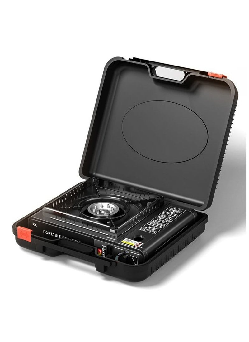 Portable Gas Stove-Dual use type – Compact, Easy-to-Use, Efficient Cooking Solution for Camping, Outdoor BBQs, and Emergency Use – Lightweight & Durable Design