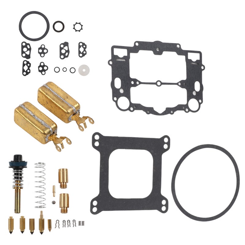 Carburetor Repair Kit Rubber Metal Solid for EDELBROCK 1405 1406 1407 1409 1411 1477 - Image 1