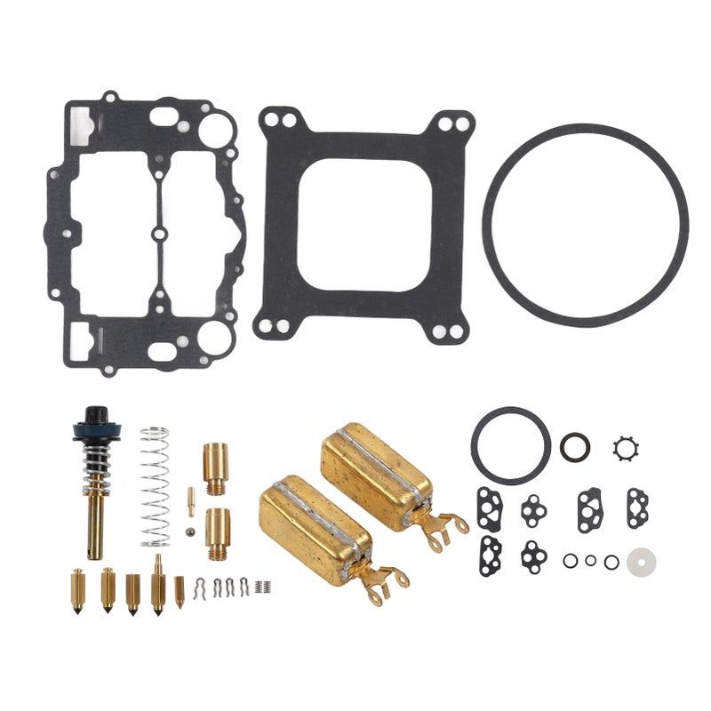 Carburetor Repair Kit Rubber Metal Solid for EDELBROCK 1405 1406 1407 1409 1411 1477 - Image 4