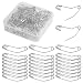 MASONEE 100 Pack Curved Safety Pins for Quilting Basting Pins 38mm15inch Quilting Safety Pins Stainless Steel Quilting Pins - Image 2