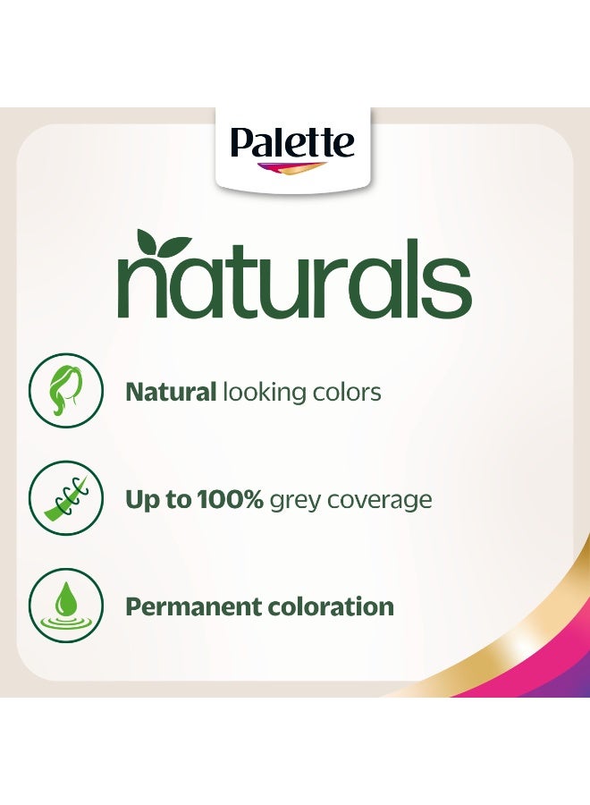 Palette Naturals Permanent Color Creme  3-68  Chocoloate Brown - Image 4