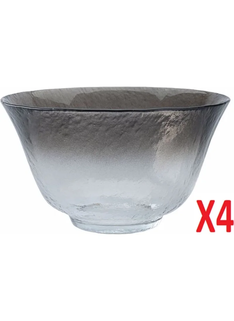 Porland Draco Smoked Bowl 28 cm Set of 4 04FIA002584
