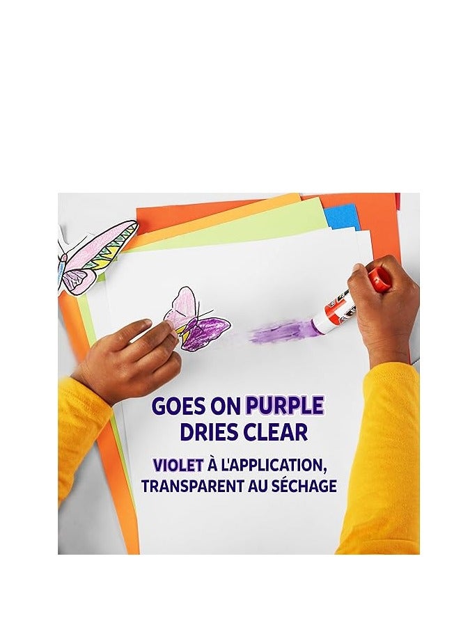 Elmers Disappearing Purple Glue Stick 22gm Content - Image 3