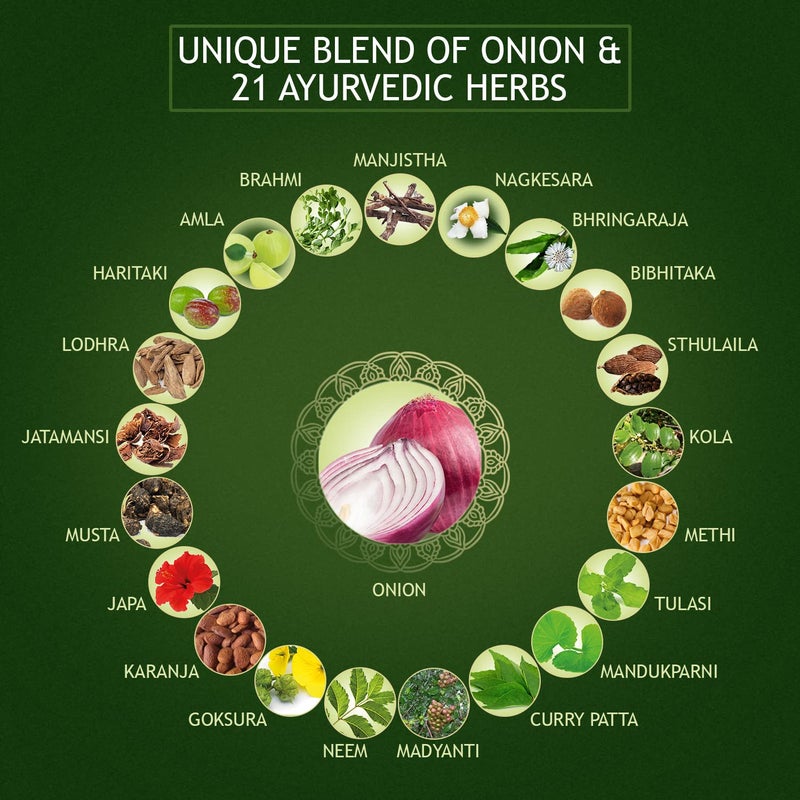 KESH KING Organic Onion Hair Oil with Curry Leaves | Anti Hair Loss & Fall Control Oil | Enhance Hair Growth | Makes Hair Soft, Shiny & Frizz-Free | 6.76 Fl Oz (200ml) - Image 5