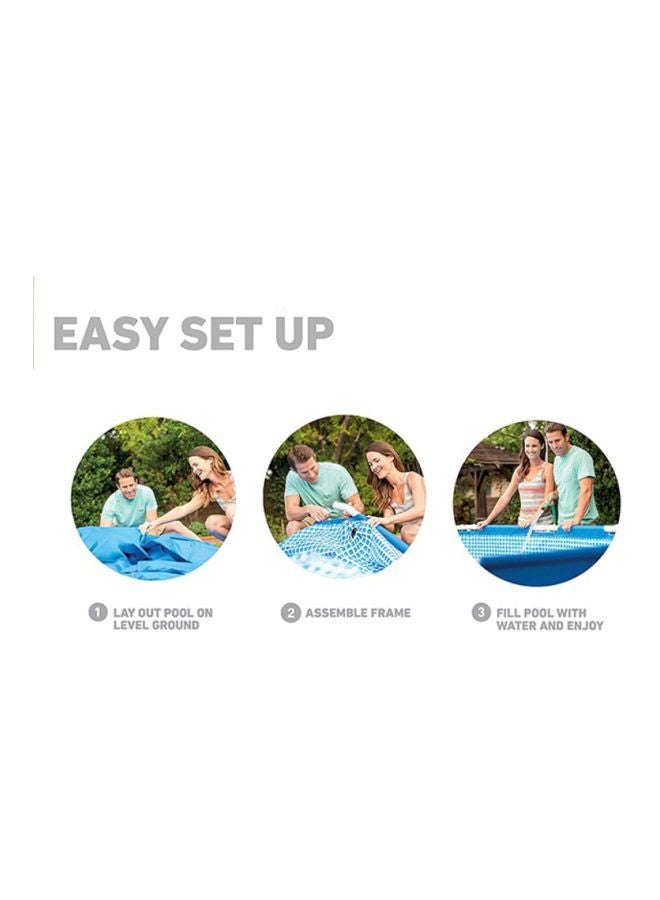 INTEX Metal Frame Pool Set 10x30inch - Image 5