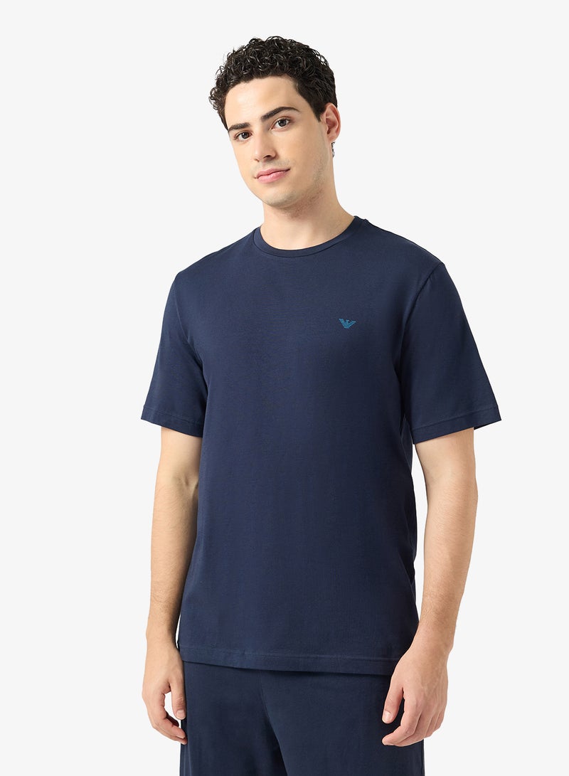 امبوريو ارماني مجموعة تيشيرت وشورت بشعار الماركة - Image 3