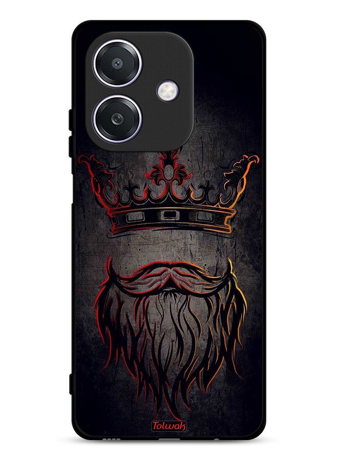 Tolwak Oppo A3 5G Protective Case Cover King Artwork - Image 1