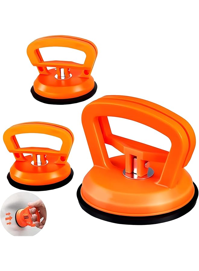 X spring Spring Car Dent Puller, 3 Pack Suction Cup Dent Puller Handle Lifter, Powerful Car Dent Remover, Dent Removal Kit And Dent Repair Puller For Car Body Dent, Auto Repair, Glass, Tiles And Mirror - Image 1