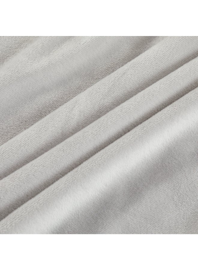 REVE 6-Piece Patterned Winter King Comforter Set Grey 35 x 250 x 230 cm FW075-2 GREY - Image 4