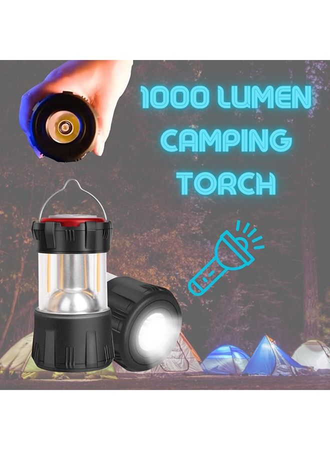 Arabest Training Camping Lantern Rechargeable with Power Bank 2000mah, 9 Light Modes, Ultra Bright LED Torch Tent Light, 10+ Hrs Battery Life for Camping Equipment and Emergency Light - Image 3