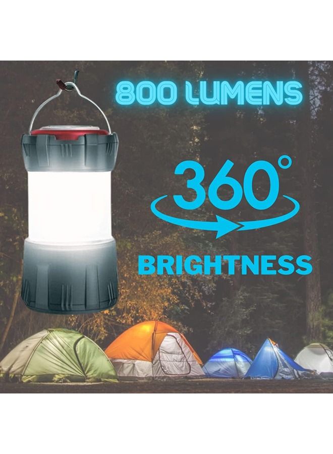 Arabest Training Camping Lantern Rechargeable with Power Bank 2000mah, 9 Light Modes, Ultra Bright LED Torch Tent Light, 10+ Hrs Battery Life for Camping Equipment and Emergency Light - Image 4