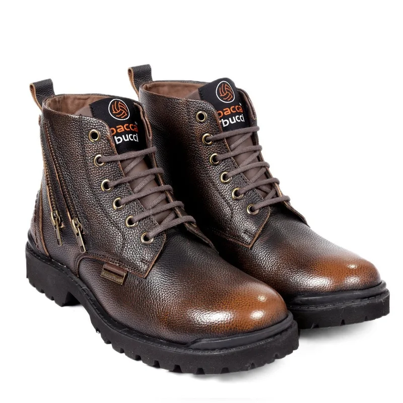 Bacca Bucci Brown York Boots for Men | Best Price UAE