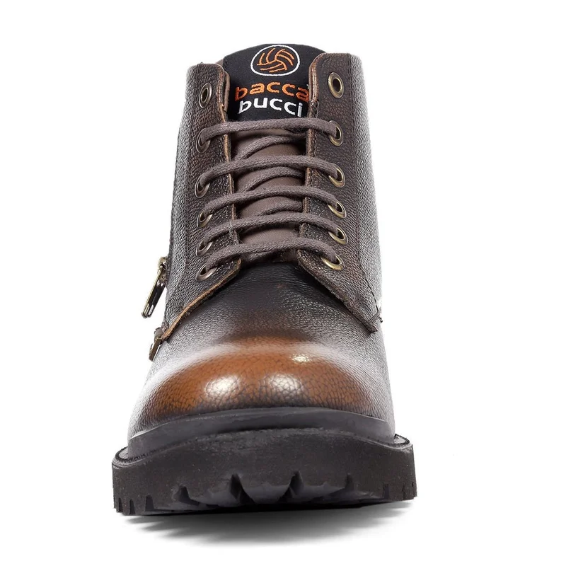 Bacca Bucci Brown York Boots for Men | Best Price UAE