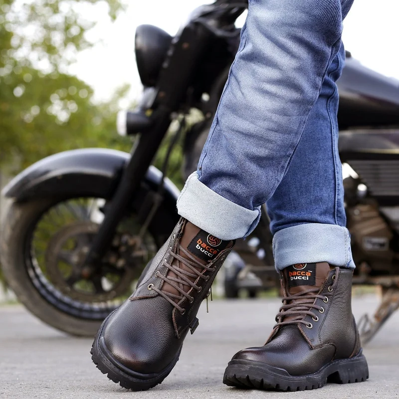 Bacca Bucci Brown York Boots for Men | Best Price UAE