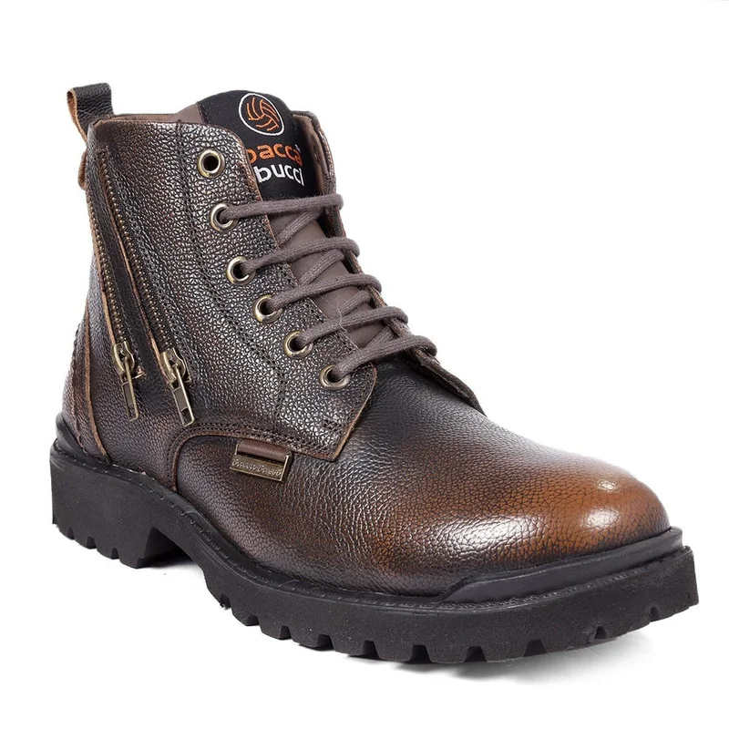 Bacca Bucci Brown York Boots for Men | Best Price UAE
