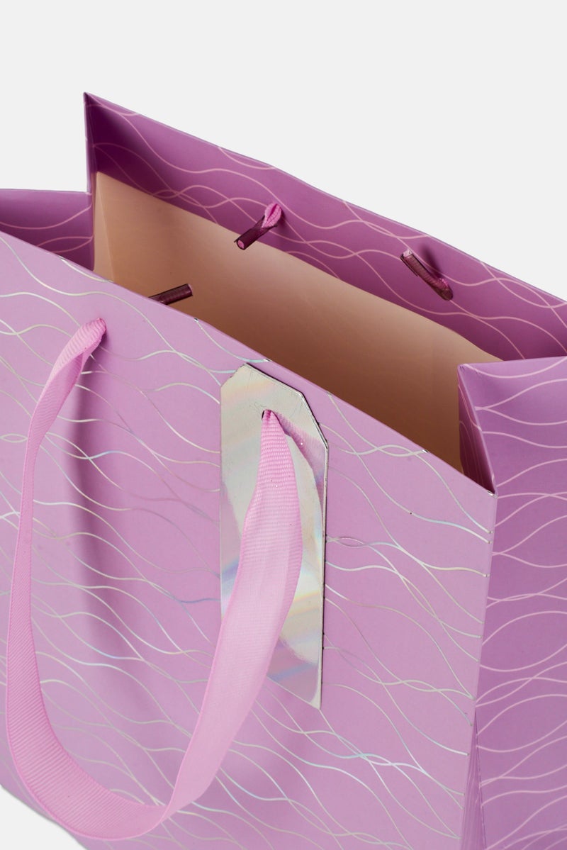 Stella Rose Set of 3 Allover Print Birthday Gift Bags, Multicolor - Image 3