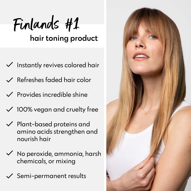 FOUR REASONS Color Mask - Latte - (27 Colors) Toning Treatment, Color Depositing Conditioner, Tone & Enhance Color-Treated Hair - Semi Permanent Hair Dye, Vegan and Cruelty-Free, 6.76 fl oz - Image 5