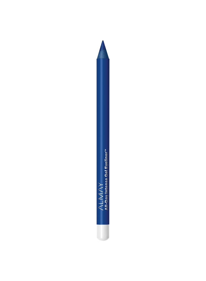 Almay AllDay Intense Gel Eyeliner Longlasting Waterproof FadeProof Creamy HighPerforming EasytoSharpen Liner Pencil 120 Nocturnal Navy 0045 Oz - Image 2