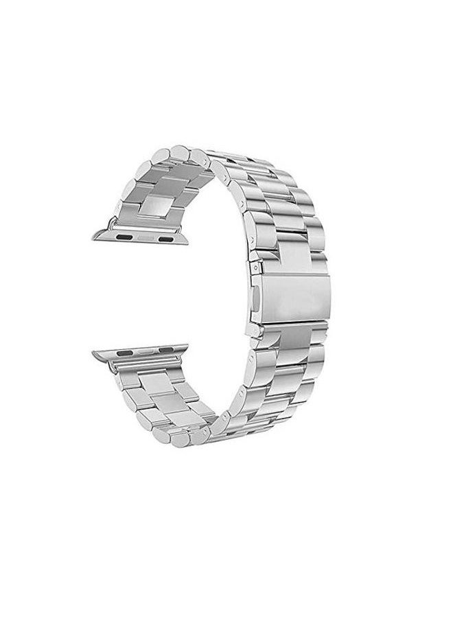 Stainless Steel Apple Watch stainless steel  Band Strap  42 44 45 49MM Sliver Silver  - Image 2