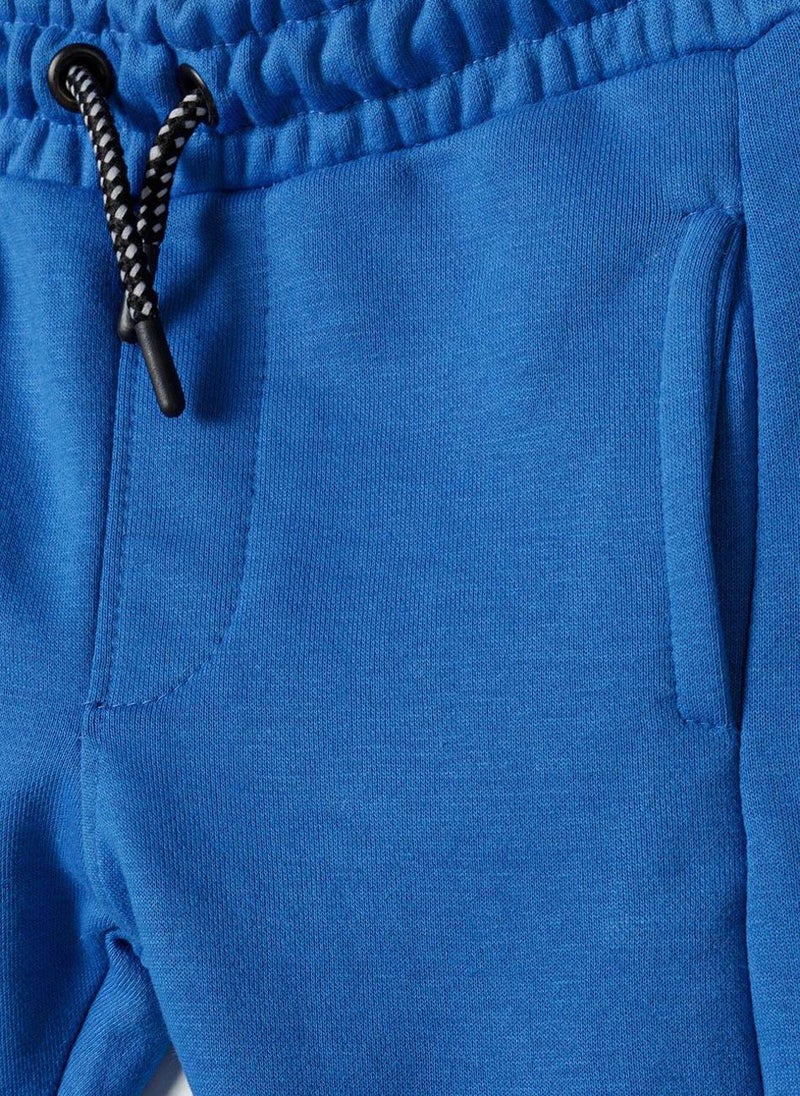 MINOTI Teen Boys Jogger Pants with Cuffed Ankles and Adjustable Waist - Image 3