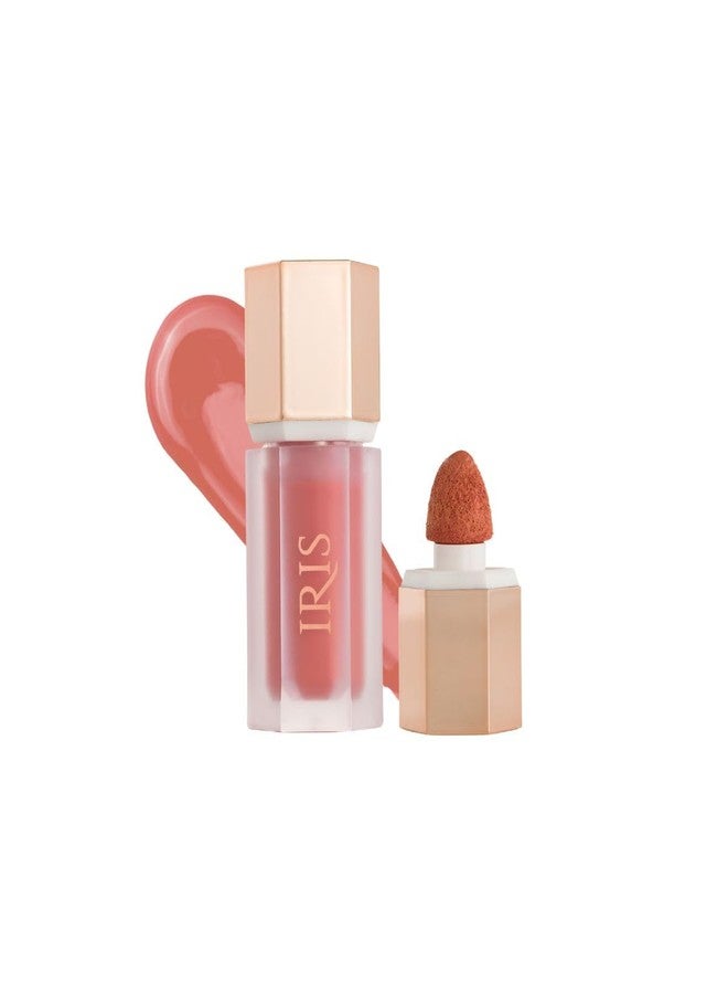 Iris Cosmetics IRIS Beauty Liquid Blush Duo Set - Hydrating Cream Formula with Squalane, Niacinamide & Hyaluronic Acid - Shades: She’s Chic & She’s Hot - Long-Lasting Natural Glow - Image 2