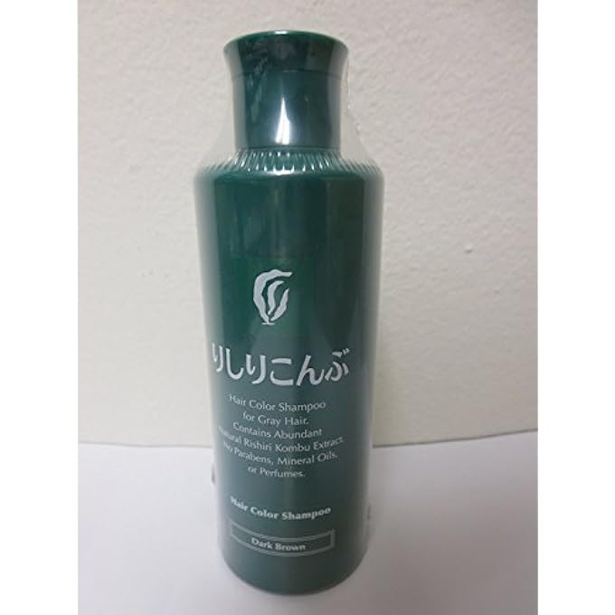 Rishiri NATURAL HAIR COLOR SHAMPOO (DARK BROWN) 6.7FL OZ - Image 1