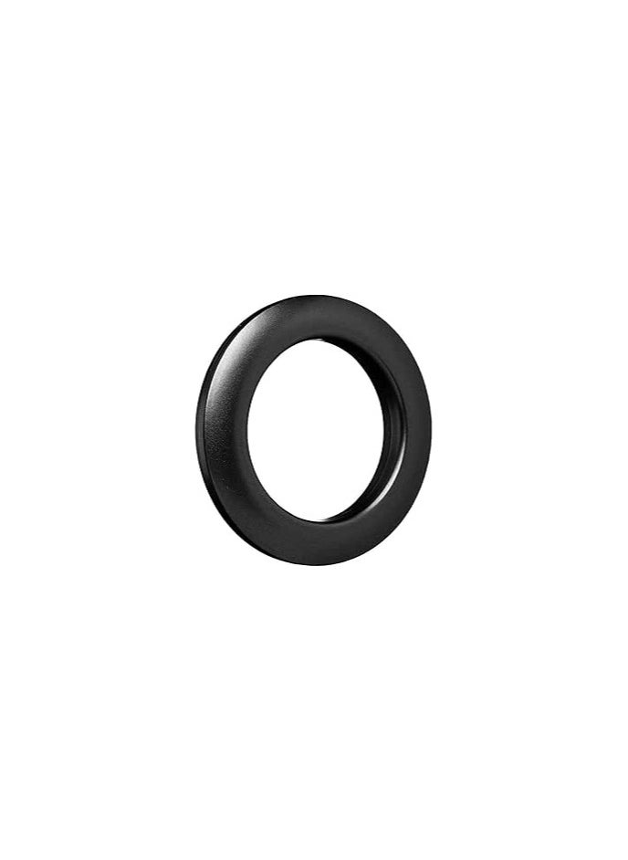 Zeenah Furniture - Curtain Eyelet Rings 100 Pieces Round Grommet Plastic Rings Clips - Image 1