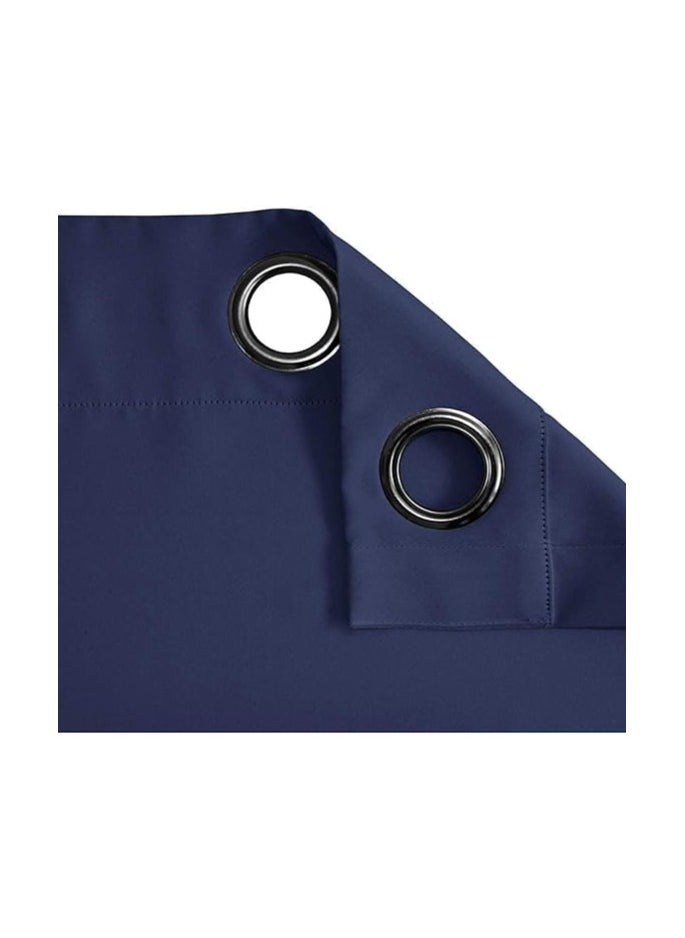Zeenah Furniture - Curtain Eyelet Rings 100 Pieces Round Grommet Plastic Rings Clips - Image 1