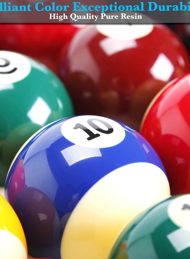 JAPER BEES Classic Pool Balls Billiard Set, Regulation Size Billiard Balls Resin Ball - Image 2