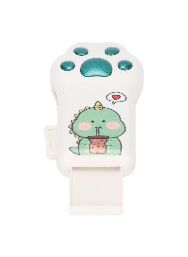 Thoraya Cute cartoon USB plastic cat claw USB personality creative mini gift USB olive green dinosaur cat claw 128GB  - Image 4