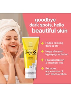 Touch Skin Lightening & Brightening Cream for Dark Spots on Face - Azelaic Acid Hyperpigmentation with Kojic Acid, Tranexamic Acid, & Niacinamide – Age Spot, Sun Spot, and Melasma Remover  - Image 2