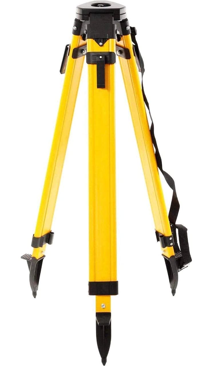 it Indian Traders Aluminium Levelling Staff 5 Meter 4 fold and Free Cover & with Heavy Duty Tripod Stand for Total Station, Auto Level, Theodolite, Dual Lock - Image 2