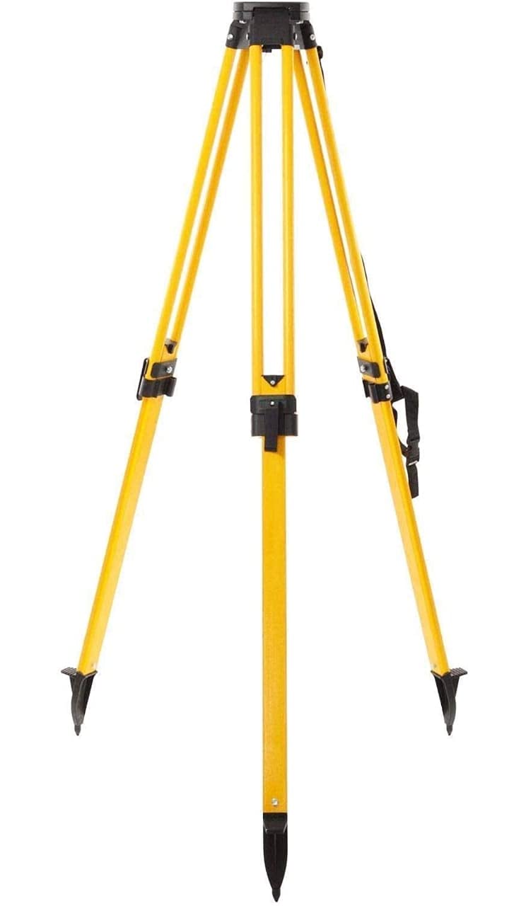 it Indian Traders Aluminium Levelling Staff 5 Meter 4 fold and Free Cover & with Heavy Duty Tripod Stand for Total Station, Auto Level, Theodolite, Dual Lock - Image 3