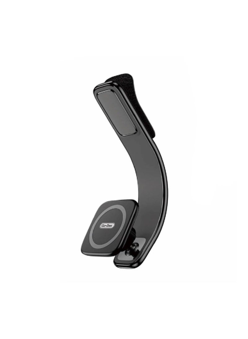 GO-DES Go Des GD-HD208 Magnetic Magsafe Compatible Bendable Curved and Flat Floor Car Phone Holder - Image 2