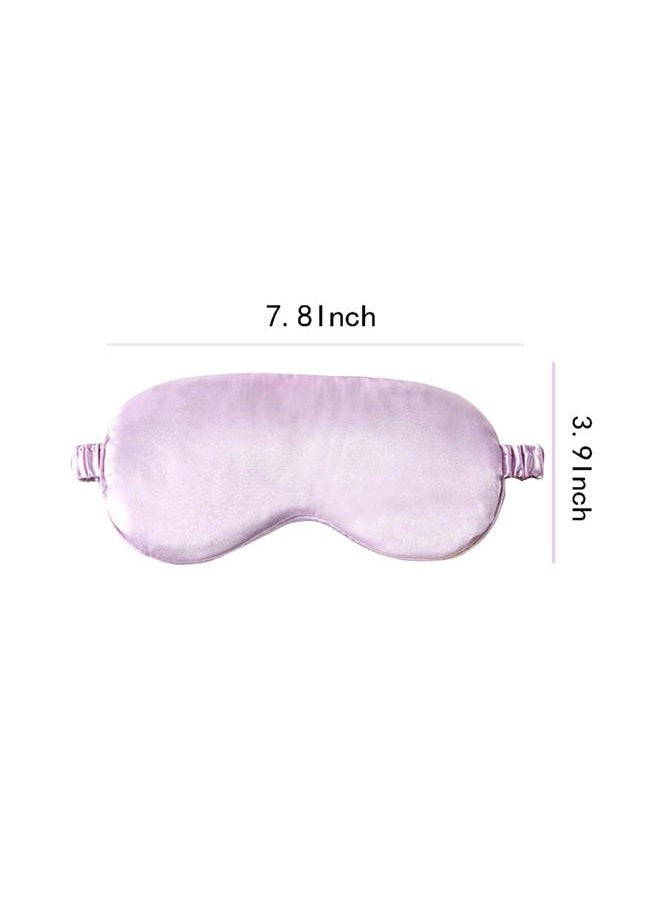 LMGERBUD Purple Sleep Eye Mask for Sleeping,Soft and Comfortable Fabric, Eye Shade Cover for Travel Nap - Image 2