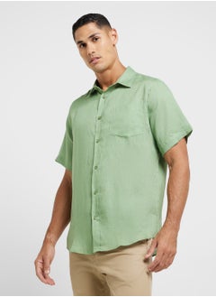 Robert Wood Linen Shirt  - Image 1