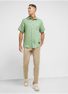 Robert Wood Linen Shirt  - Image 4