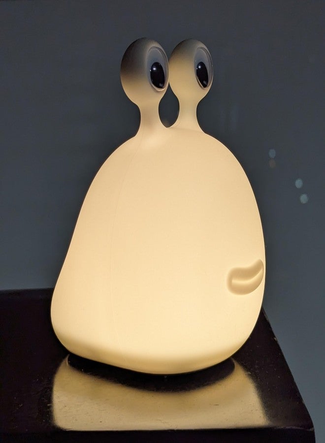 GSAINTLY® Slug Shaped Silicone Night Light for Kids Bedroom, Night Lamp for Kids Bedroom, Birthday Gift, Cute Toys for Kids - Image 1