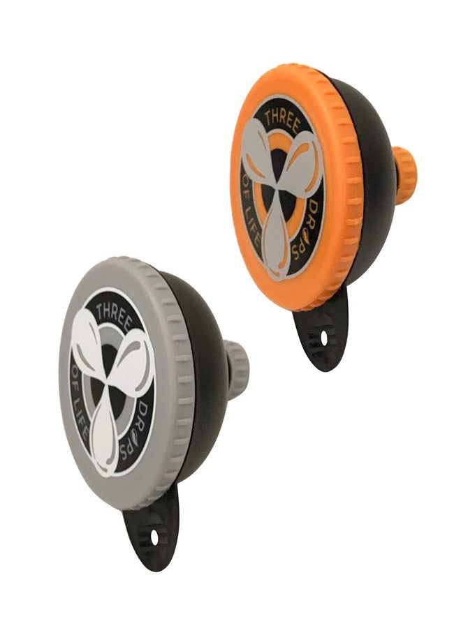 ثري دروبس أوف لايف قمع بروتيني لتعبئة مسحوق المكملات الغذائية، سهل التعبئة والاستخدام مع موزع المسحوق، مناسب لتحضير التمارين الرياضية وزجاجات المياه، أفضل قمع بحجم مناسب للسفر لتخزين الأحماض الأمينية المتفرعة السلسلة (2، 230 مل) - Image 1