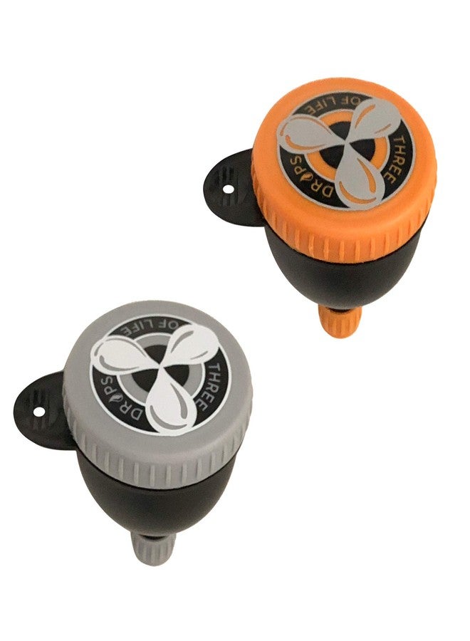 ثري دروبس أوف لايف قمع بروتيني لتعبئة مسحوق المكملات الغذائية، سهل التعبئة والاستخدام مع موزع المسحوق، مناسب لتحضير التمارين الرياضية وزجاجات المياه، أفضل قمع بحجم مناسب للسفر لتخزين الأحماض الأمينية المتفرعة السلسلة (2، 230 مل) - Image 2