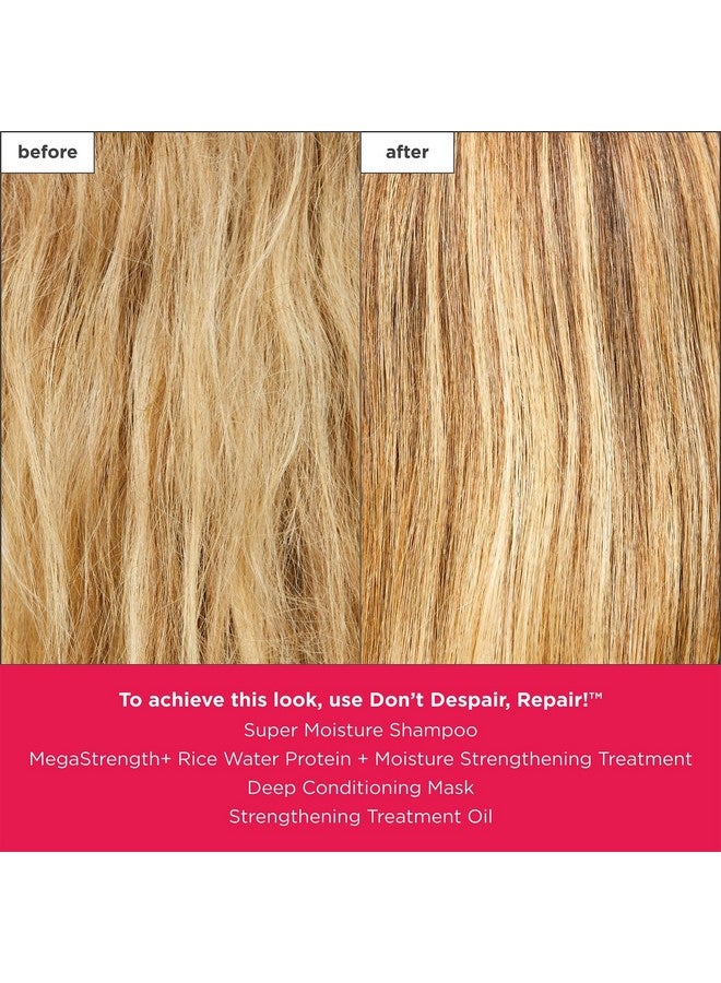 بريوجيو، لا تيأس، أصلح! علاج بروتين ماء الأرز ميجا سترينث+، علاج مقوي ومرطب للشعر الجاف والتالف، نباتي، خالٍ من القسوة، 147 مل - Image 4